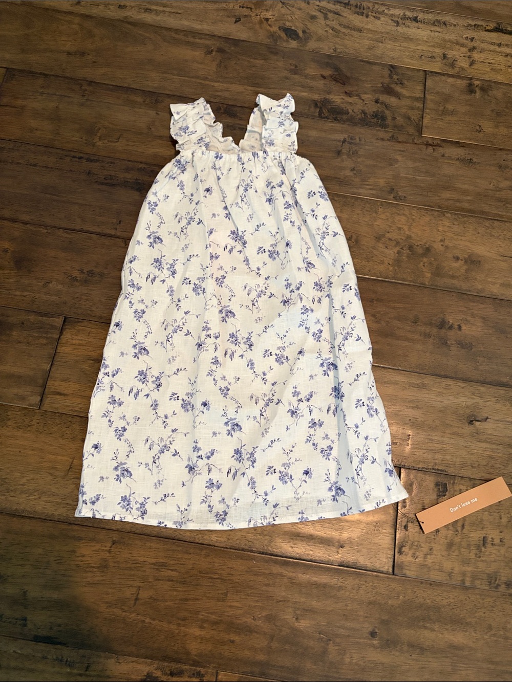 Reformation Floral Girls' linen dress